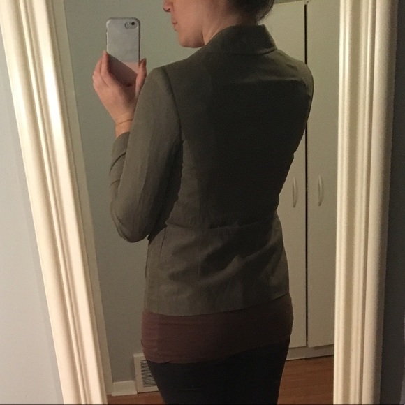 Talbots Petite Green Blazer - Picture 2 of 4